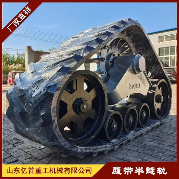 Retrofitting the Track Chassis of a Combine Harvester to Prevent Slipping photo-5