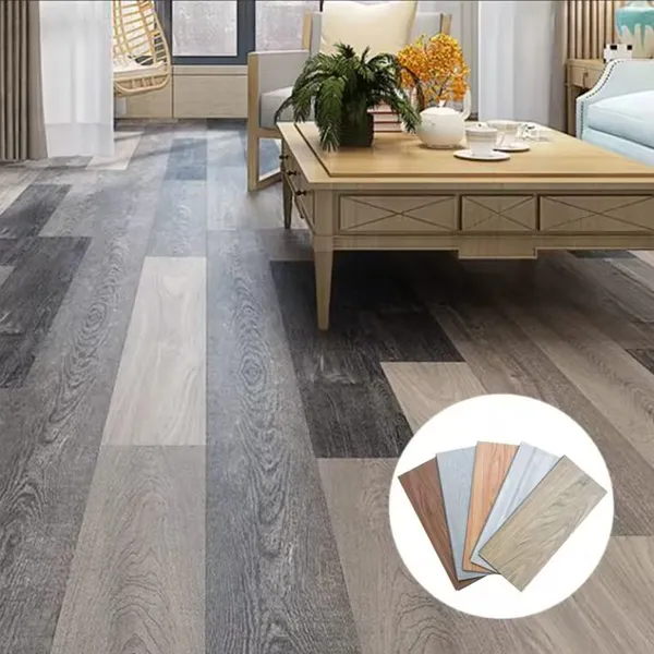 SPC Flooring Rigid Core Interlocking Click Lock PVC Vinyl Flooring photo-4
