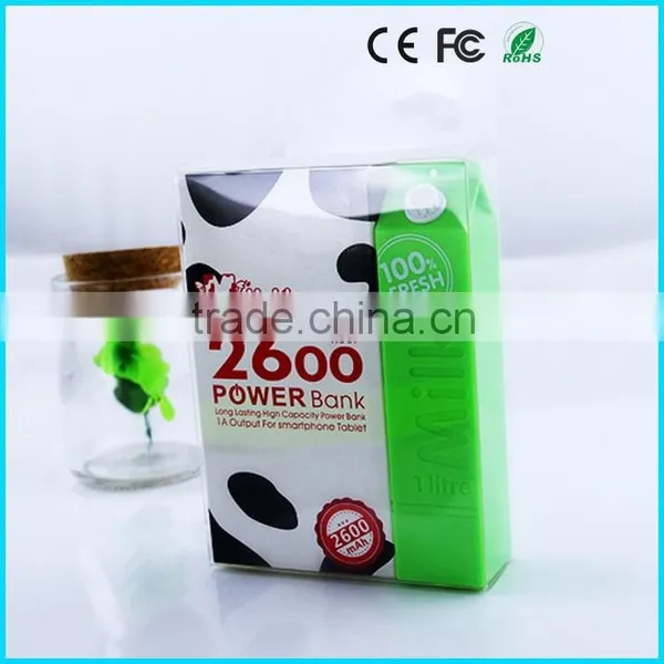Rohs High Capacity Mobile Battery Charger With 2600mAh photo-2