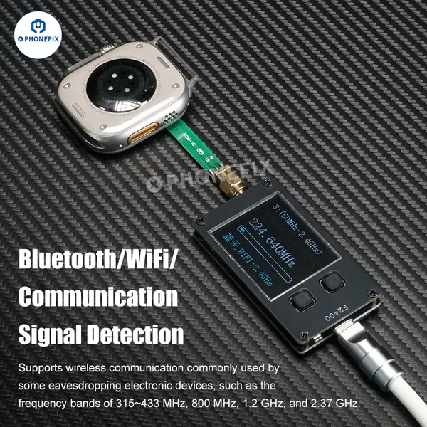 F2400 Signal Frequency Tester for Phone/BlueTooth/WiFi/Car Key Repair photo-2