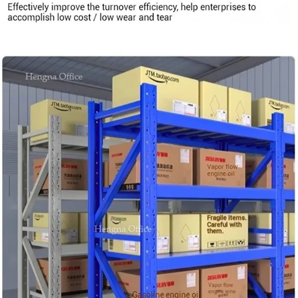Professional Long Span Racking for European Distribution Hub, Metal Shelving Unit With Anti-corrosion Powder Coated & Flexible Layer Height, Custom photo-5