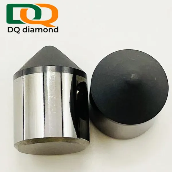 Polycrystalline Diamond Compact PDC Bits for Offshore Oil High Hardness Dome Button Cylinder 1308 1313 1613 1913 1008 photo-3