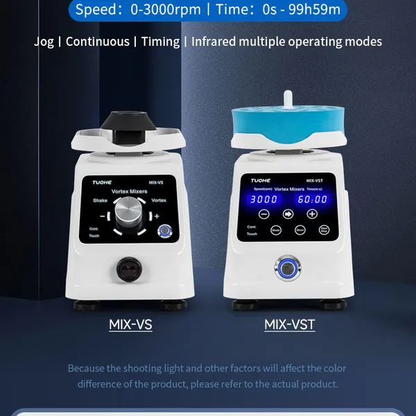 Tuohe Digital Display Mixing Instrument MIX-VS/VST Laboratory Mixing Oscillator 3000 rpm Adjustable Amplitude 3mm