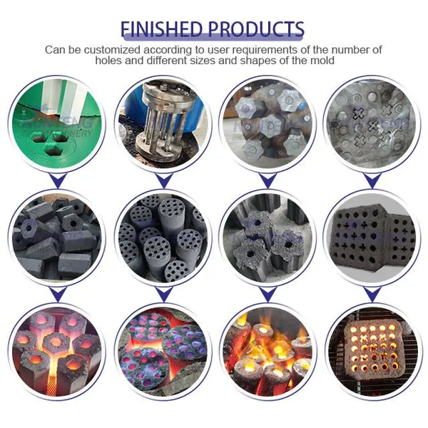 Charcoal Powder Briquette Molding Machine Charcoal Briquette Equipments EPC photo-3