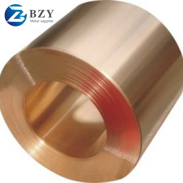 99.9% Pure Copper Coil C11000 Copper Strip for Water Heater photo-3