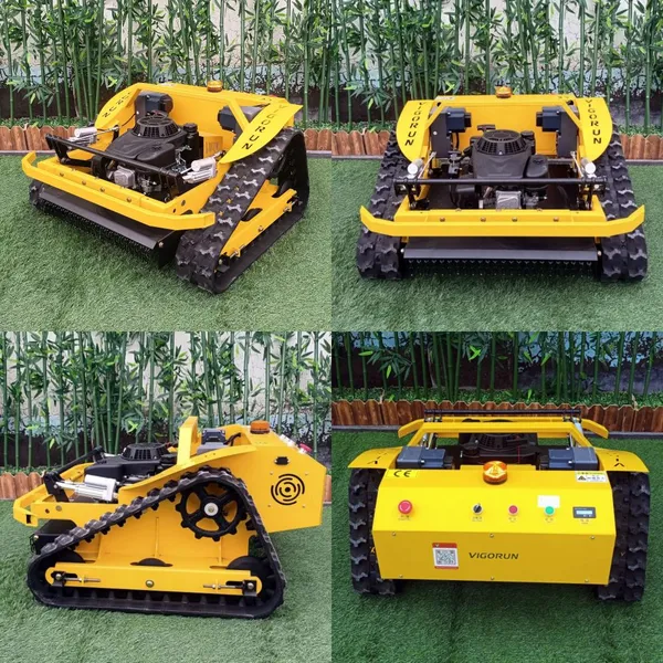 Vigorun Automatic Grass Brush Cutter Robot Working Degree 45° Hillside Mower for Agricultural Use photo-2