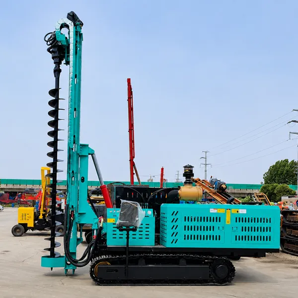 PD-4000 Hydraulic PV Pile Drilling Rig for Solar Foundation photo-3