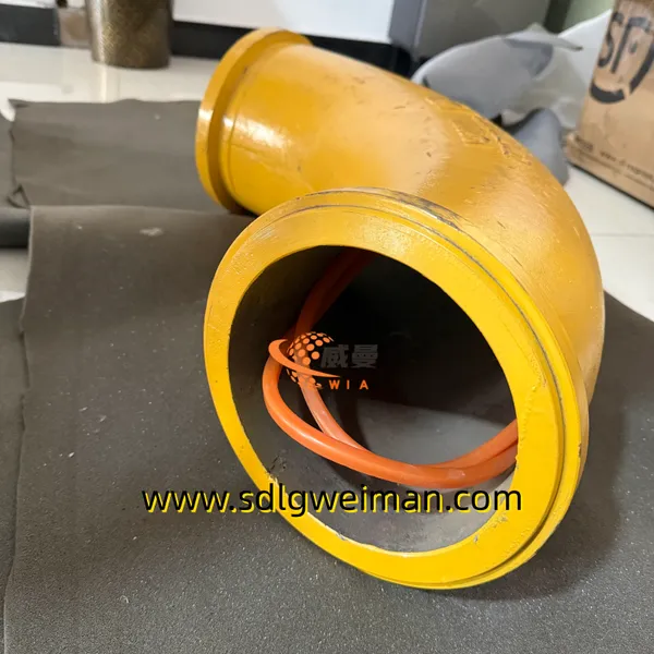XCMG Bend Pipe 150102122 For XCMG Concrete Pump Truck Spare Parts photo-4