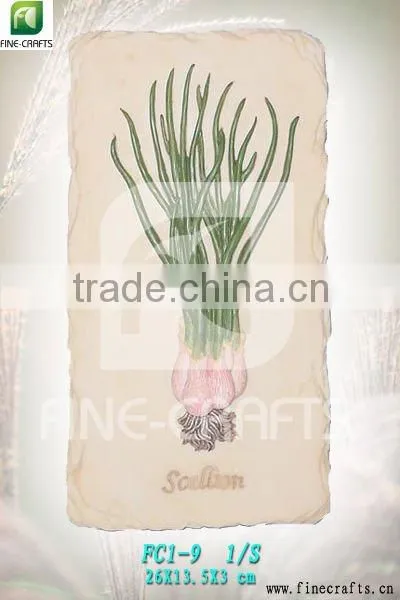 Scallion Wall Plaque