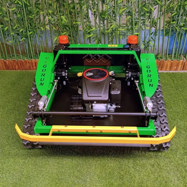 Vigorun VTLM800 Remote Brush Cutter, Heat-Resistant Motor Design Crawler Lawn Mower Agricultural for Commercial Use photo-5