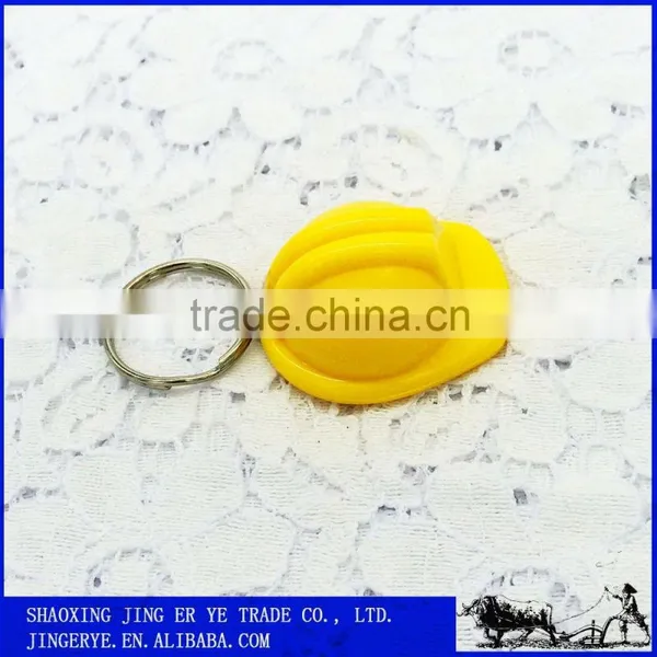 Helmet Coloured Decorative Plastic Key Chain photo-3