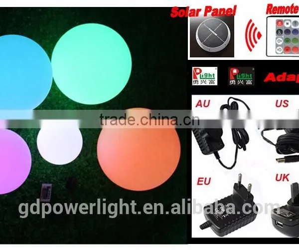 Solar LED Ball With Remote Control YXF-400S1 photo-3