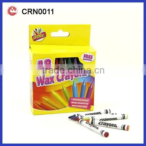 48pcs Custom Wax Color Oil Bulk Crayon Set photo-2