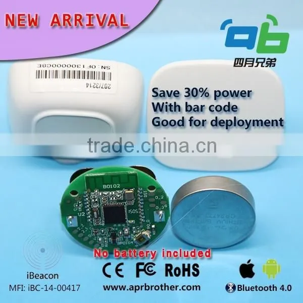 New Arrival UUID Programmable Ibeacon With Low Cost Bluetooth 4.0 Module CC2541 Ibeacon