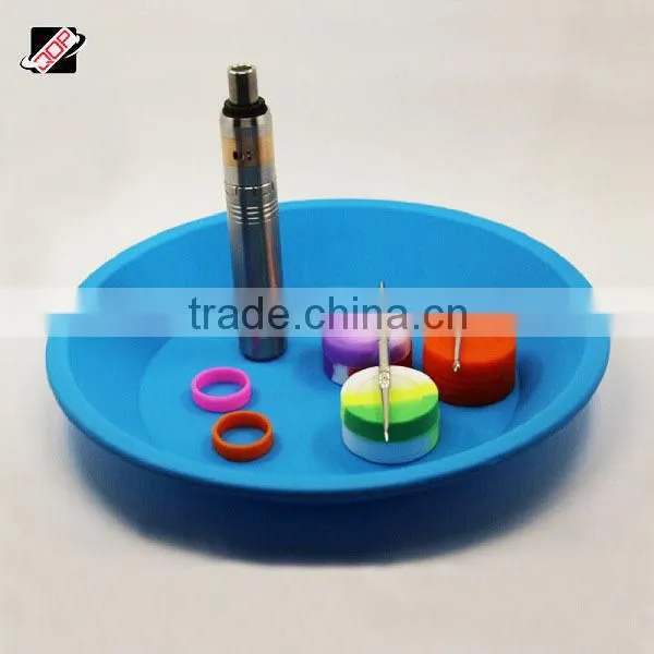 Microwave Safety Silicone Placemat Plate Round e Cig Silicone Rubber Tray Silicone Rubber Plate photo-4