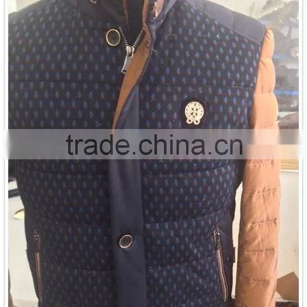 Garment in Stock Lot Man Padded Jacket Suit for Spring or Winter Wholesale Cheap- 1026