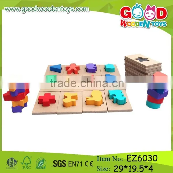 New Design Wood Children Game Colorful Intelligent Wooden Toy Funny Baby Kids Educational Toys for Wholesale Quality Choice Most Po photo-4