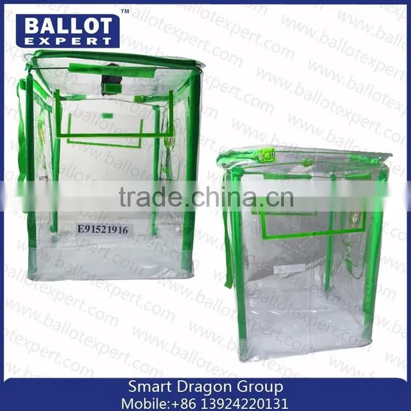 JYL-BB112 Factory Plastic Clear Voting Foldable Ballot Box for Election photo-2