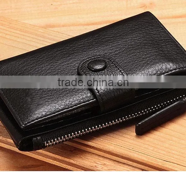 Factory Wholesale Genuine Leather Key Holder Card Wallet photo-2