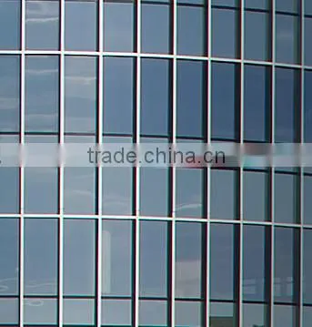 Hwarrior New Products Customized Design And Fabricate Aluminium Visible Curtain Wall