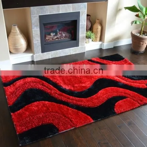 Hand Made Wool And Silk Carpet
