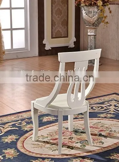 Home General Use White Wooden Dining Chair Designs Guangzhou photo-3