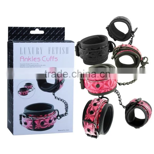 Safe Sex Tool Sex Toys Sexy Slave Costumes Ankles Cuffs Role Play For Adults photo-5
