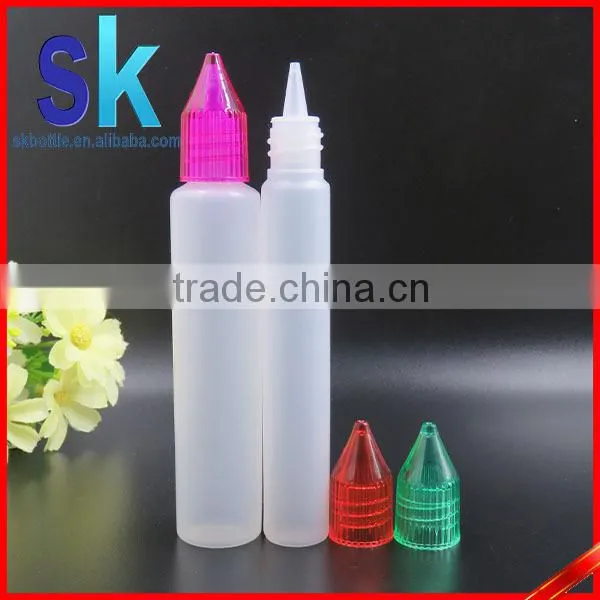 Beautiful Unicorn Bottle 15ml 30ml pe Plastic Bottle With Colorful Screw Cap for e Liquid Wholesale photo-5