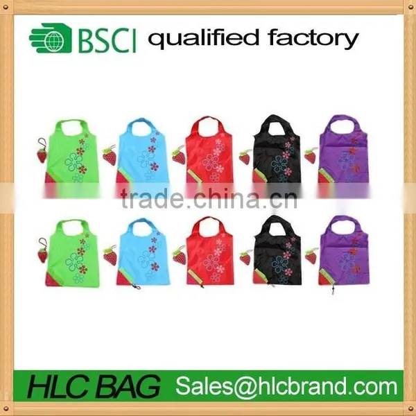 Strawberry Shopping Bag Foldable Polyester Reusable Bag HL-PB005 photo-2