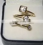 Ring With Cubic Zircon