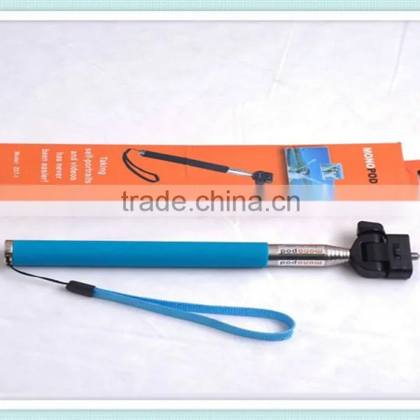 Factory Cheap Wholesale Monopod Self-portrait Camera Monopod Stainless Steel Smart Phone Monopod photo-3