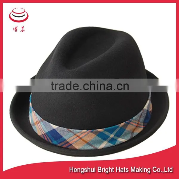 Wool Felt Trilby Hat photo-3