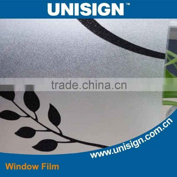 Unisign 120g Decorative Window Film Printable Adhesive Vinyl Roll photo-2