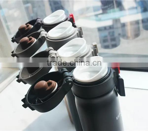 High Quality One Touch Lock Lid Insulated Stainless Steel Water Bottle Quality Choice photo-3