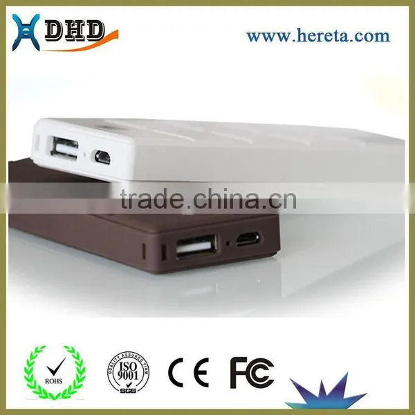 Mini Chocolate Shape Power Bank Li-polymer Battery Power Bank photo-6