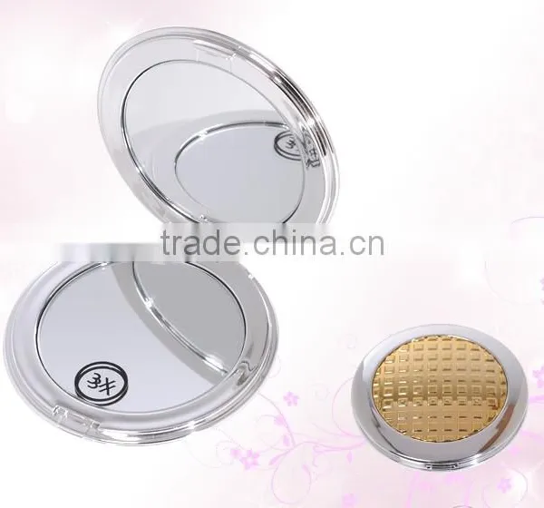Gold Compact Mirror Double Sided photo-2