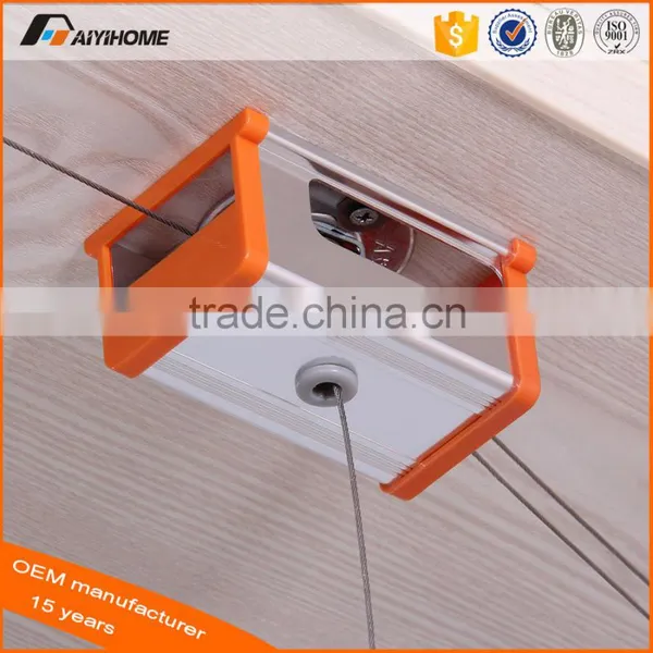 2016 New Arrival Ceiling Mounted Aluminium Clothes Drying Rack, Hand Controller Rotate Lifting Clothes Rack photo-4