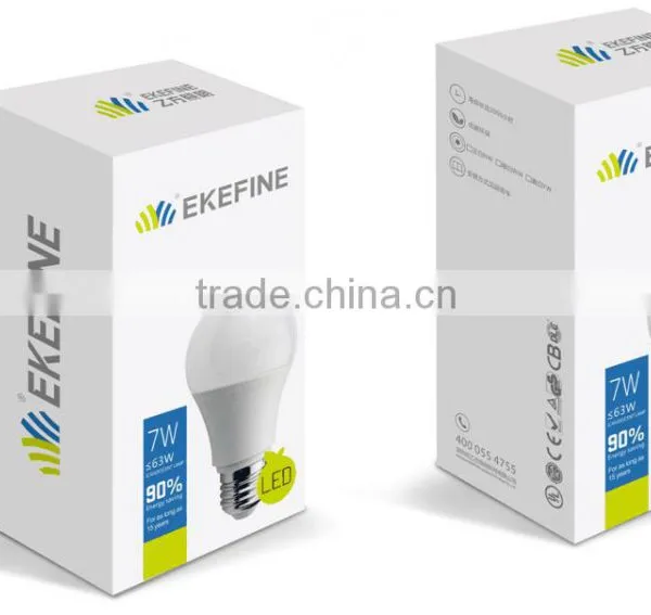 Factory Price 560LM CRI 80 SMD5730 7W LED Bulb With PC Diffuser photo-5