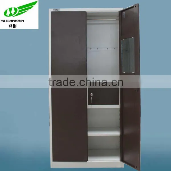 High Quality KD 2 Door Godrej Steel Almirah Cabinet