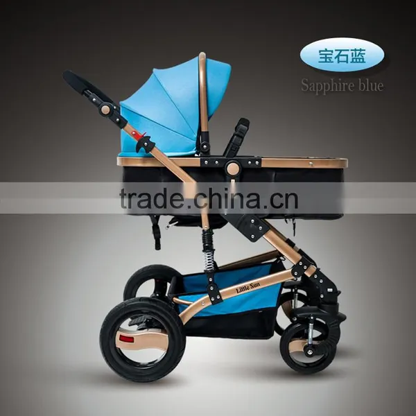 Pram Newborn Carriage Infant Travel Car Foldable Pram Baby Stroller Pushchair photo-3