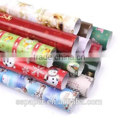 2016 Hotsale With High Quality Wrapping Paper 80g Wrapping Paper for Christmas photo-3