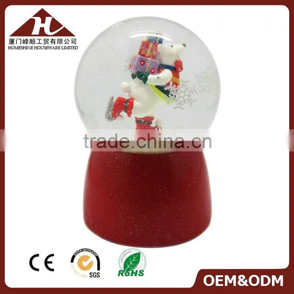 Polar Bear Snow Globe for Xmas Gift photo-2