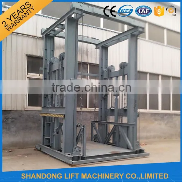 Warehouse Portable Lift Platform Electriing Aerial Rail Guide Hydraulic Lifting Platform photo-5