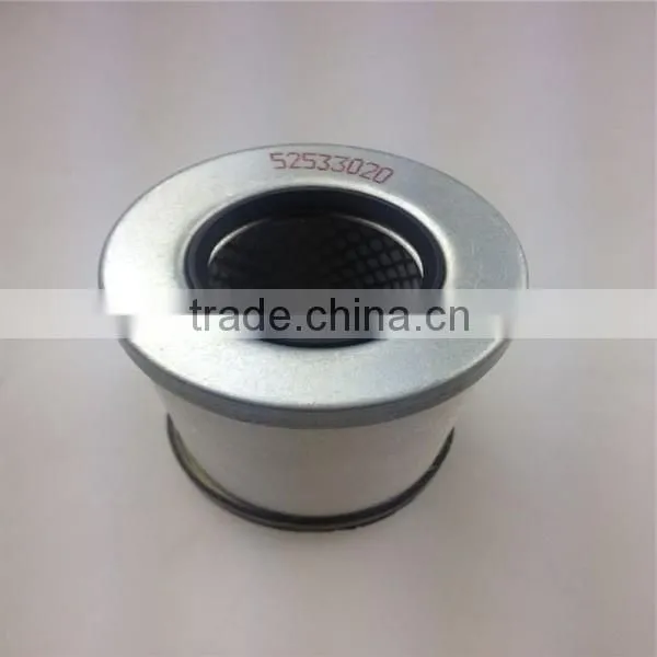 52533020 Industrial Cyclone Air Separator Screw Air Compressor Oil Separator for Hitachi 10HP New Style photo-4