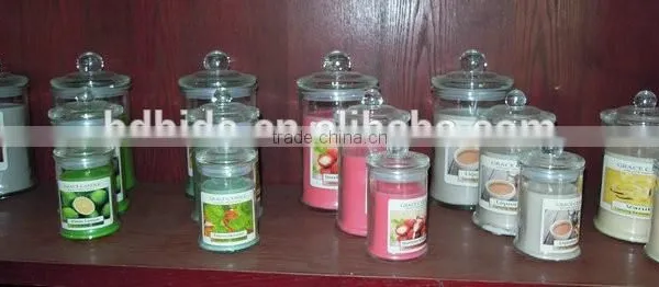 Candle in Glass Jar, Scent or Unscented, Color Candle for House Using photo-4
