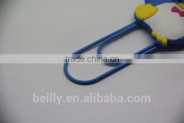 Custom Shape Silicone Carton Design Bookmark for Book photo-2