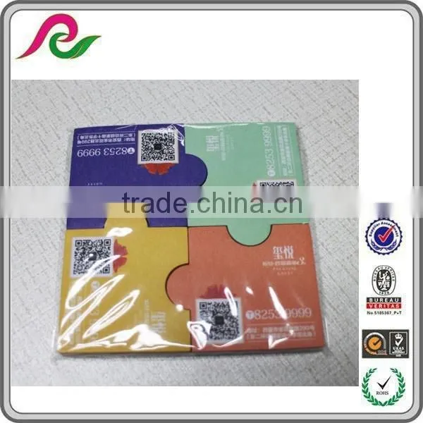 Colorful Puzzle Memo Pad With Individul Packaging photo-4