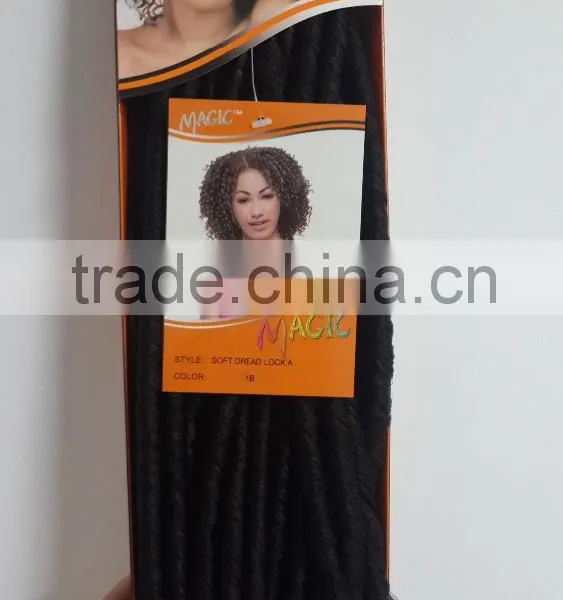 Wholesale Cheap Price Synthetic Hair Extensions Hard or Soft Dreadlocks Weave photo-2