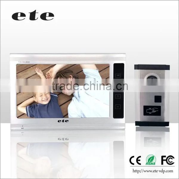 Ete Intercom System 9 Inch Tft Coms Camera Wireless Cheap Sip Door Phone photo-4