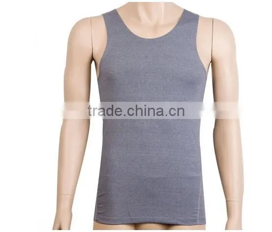 Mens Body Shaper Running Vest Sports Gym Tank Top Sleeveless Polyester Quick-dry Vest photo-6
